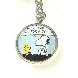 Snoopy and Woodstock Keychain